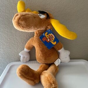 Bullwinkle Plush Doll Toy Network Stuffed Animal With Tag Bullwinkle Rocky